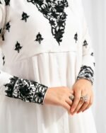 White Anarkali - Image 3