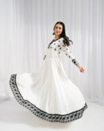 White Anarkali - Image 2