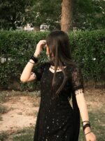 Elegant Black Three-Piece